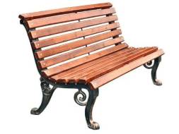Скамейка чугунная Нева 0,6м