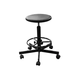 Табурет промышленный полиуретан Т09/К круглое сиденье [15792]