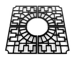 Приствольная решётка (квадратная) Р-08