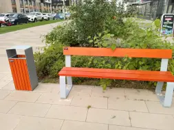 Скамейка стальная «Колледж» 1,8 м