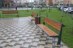 Скамейка стальная «Поло»