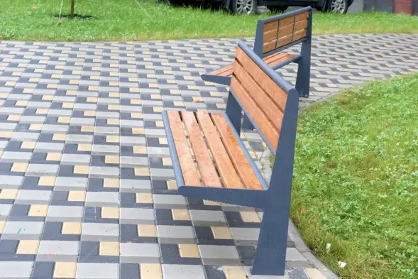 Скамейка стальная «Поло»