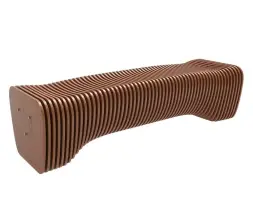 Параметрическая скамейка «Дрезден» Для помещений (Фанера ФК)