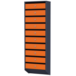 Ящик почтовый 10-секционный серия Базис Премиум [11894]